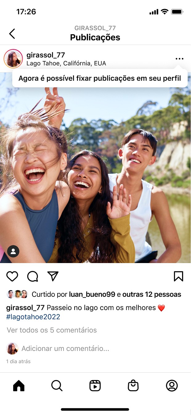 Como fixar posts no Instagram (Foto: Divulgação)
