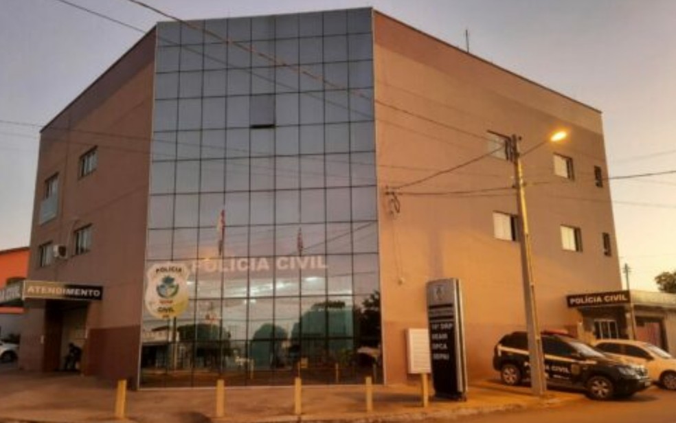 Delegacia de Trindade Goiás — Foto: Divulgação/PCGO