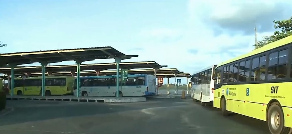 Terminal da Praia Grande, em São Luís, está parcialmente interditado — Foto: Reprodução / TV Mirante