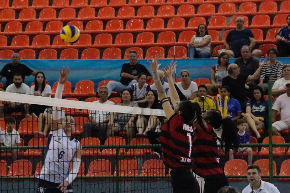 V&ocirc;lei: Flamengo x Valinhos pela final da Superliga B  &mdash; Foto: Divulga&ccedil;&atilde;o/Flamengo