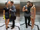Remember? Bruna Marquezine troca de par e grava nova cena presa no elevador