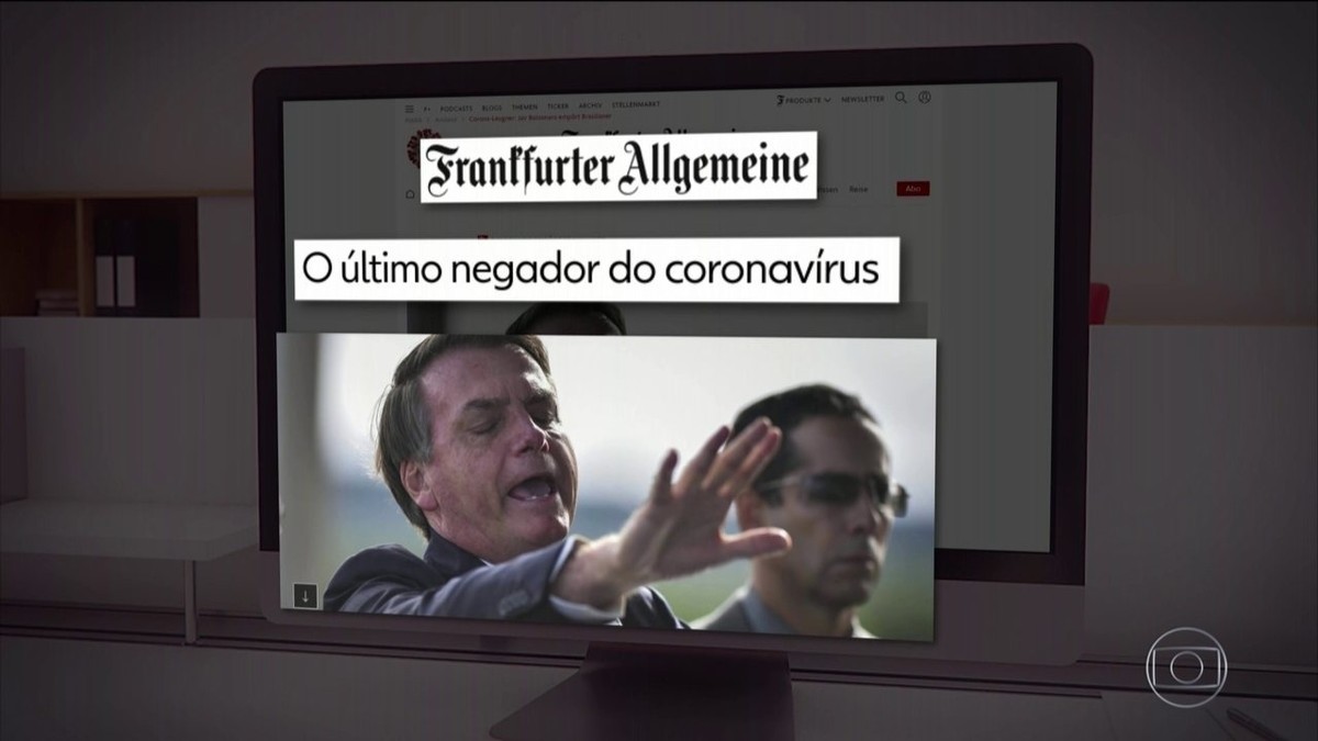 Imprensa internacional repercute postura de Bolsonaro diante da pandemia de coronavírus