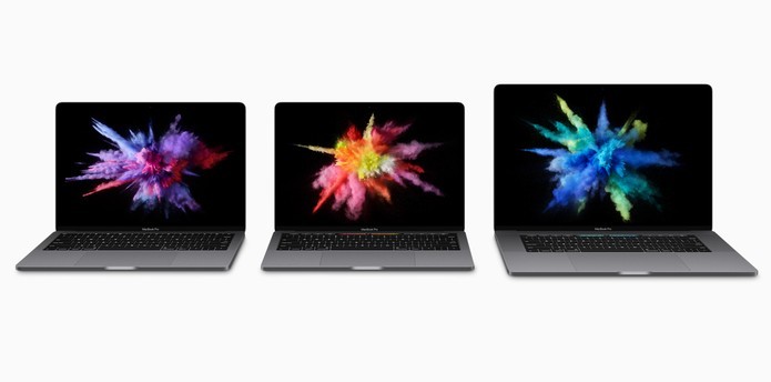 Apple lançou novo MacBook Pro com TouchBar e telas de 13 e 15 polegadas (Foto: Reprodução/Apple)