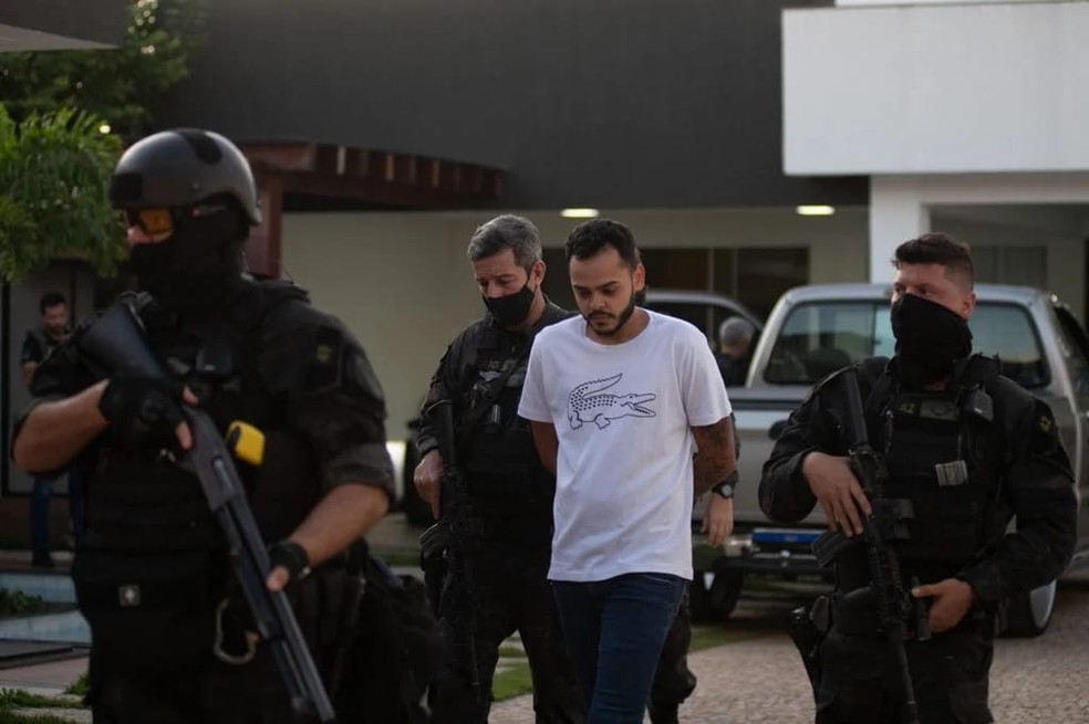 Youtuber conhecido como Klebim é preso no DF  — Foto: Foto: Hugo Barreto/Metrópoles