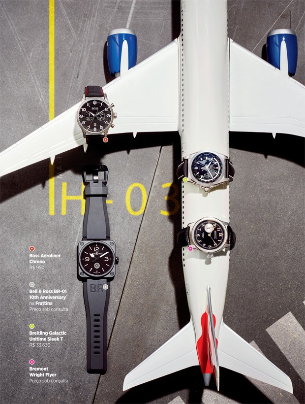 Relógios aviadores (Foto: Mitch Payne)