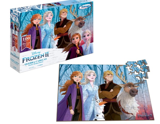 Quebra-cabeça do Frozen  (Foto: Divulgação)
