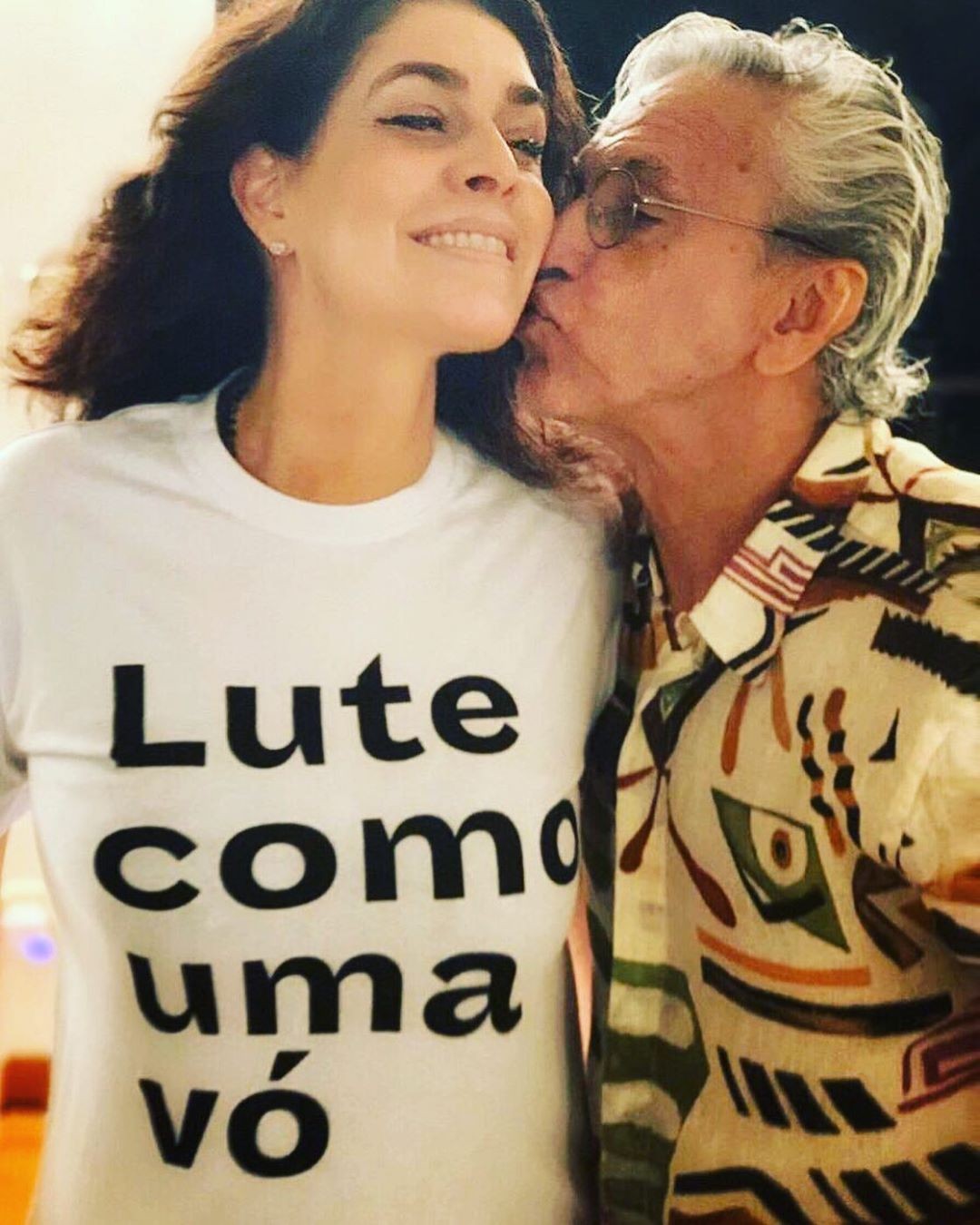 Paula Lavigne e Caetano Veloso serão avós (Foto: Reprodução Instagram)