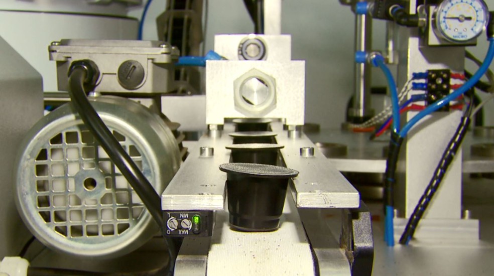 IF Sul de Minas passa a produzir cápsulas de café em Machado (Foto: Reprodução EPTV)