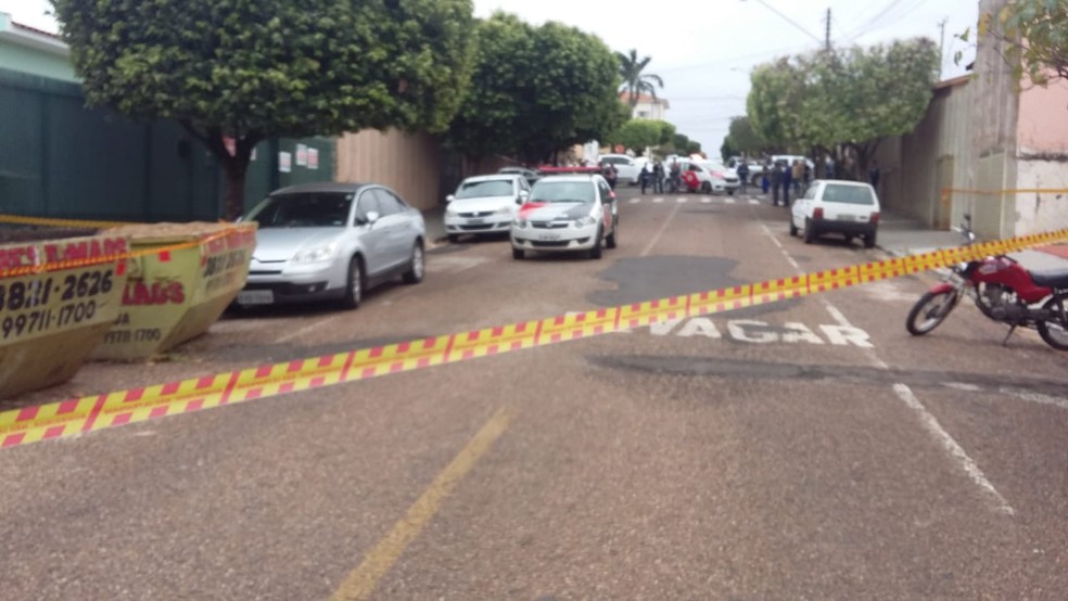 Caso foi registrado no Centro de Dracena nesta terça-feira (6) — Foto: Polícia Militar 