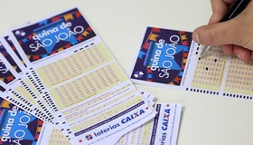 Caixa abre apostas para a Quina de São João com prêmio estimado em R$ 180 milhões