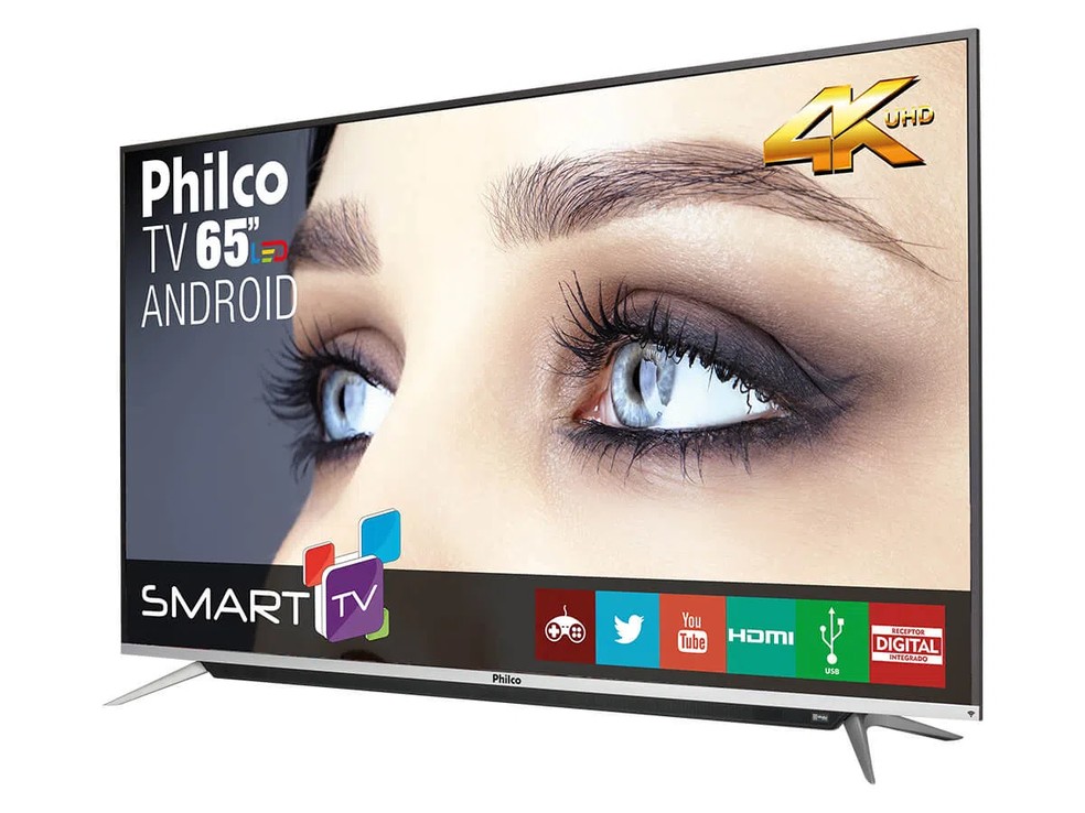 Sistemas mais completos, como Android TV, garantem oferta maior de conteúdo — Foto: Divulgação/Philco