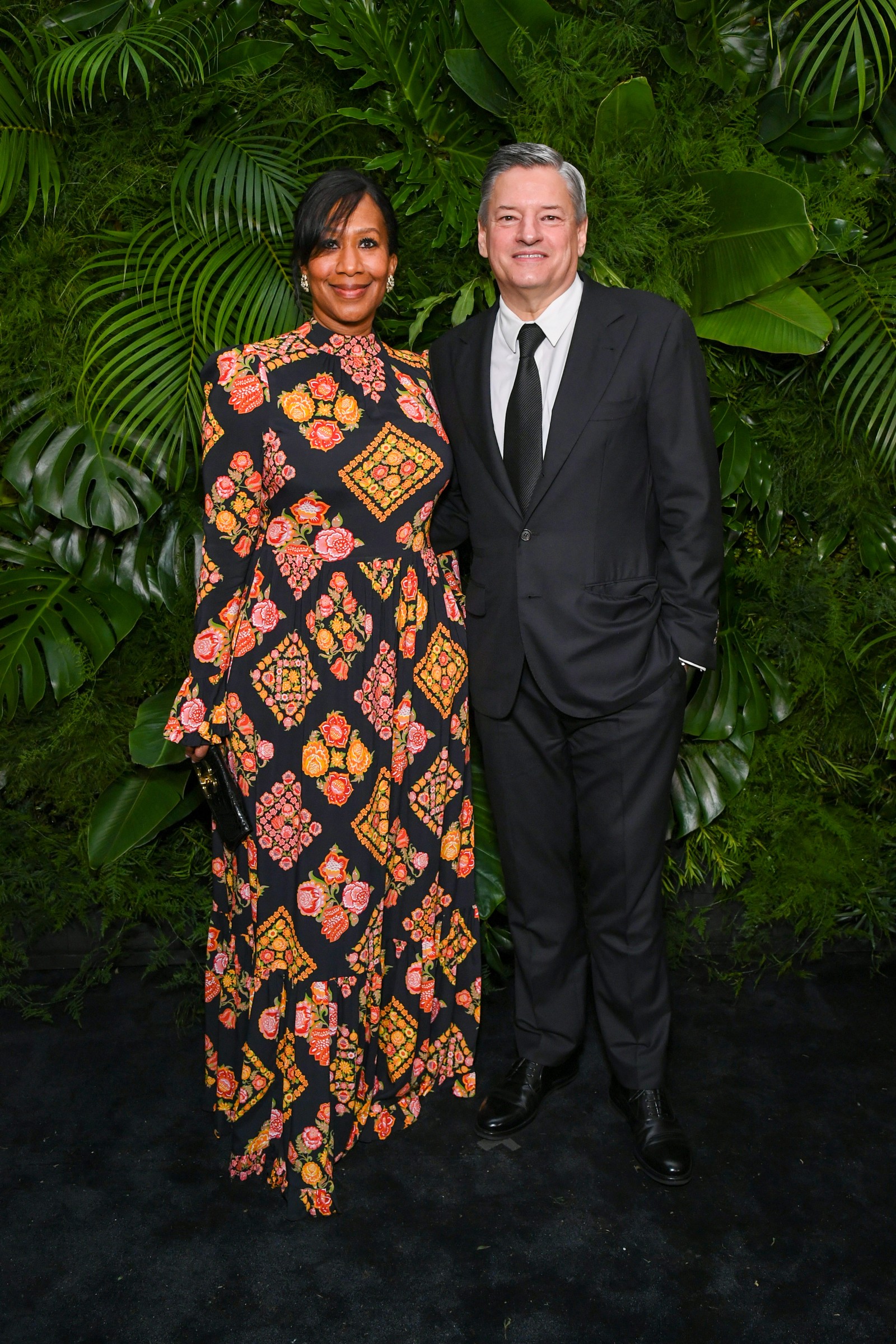 Ted Sarandos e Nicole Avant  — Foto: Getty Images