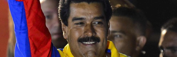 Maduro é eleito presidente da Venezuela (Maduro é eleito presidente da Venezuela  (Luis Acosta/AFP))
