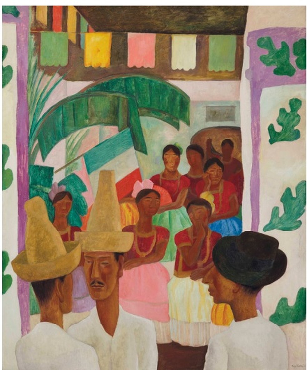 Os Rivais Obra Do Mexicano Diego Rivera Alcanca Recorde De Arte Latino Americana Em Leilao Pop Arte G1