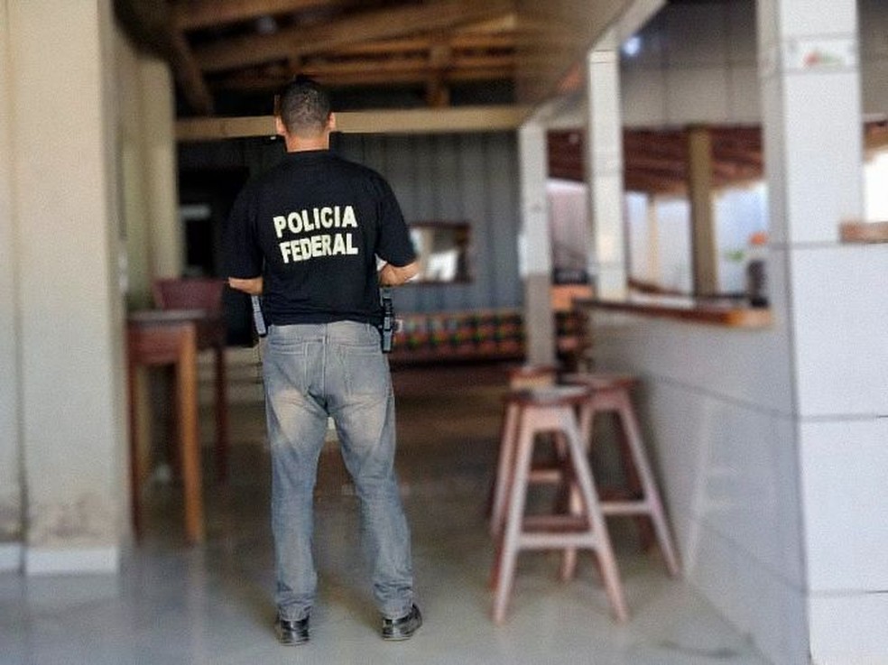 PF prende e faz busca e apreensão contra grupo que impediu retirada de gado dentro de terra indígena no Pará. — Foto: Reprodução / PF-PA