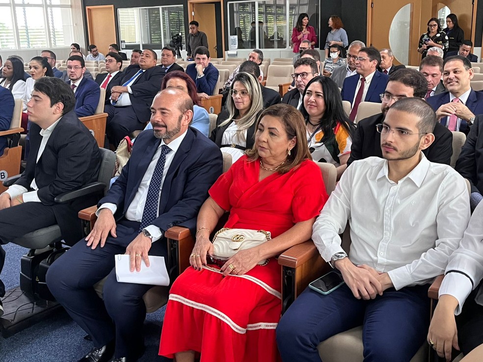 Agrimar Rodrigues é empossado desembargador do Tribunal de Justiça do Piauí — Foto: Isabela Leal/ g1 Piauí