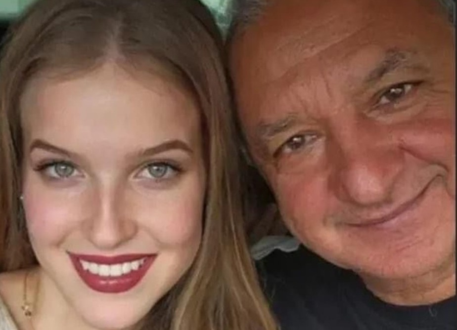 Kauane Rode Camargo e o prefeito de Araucária, Hissam Hussein Dehaini