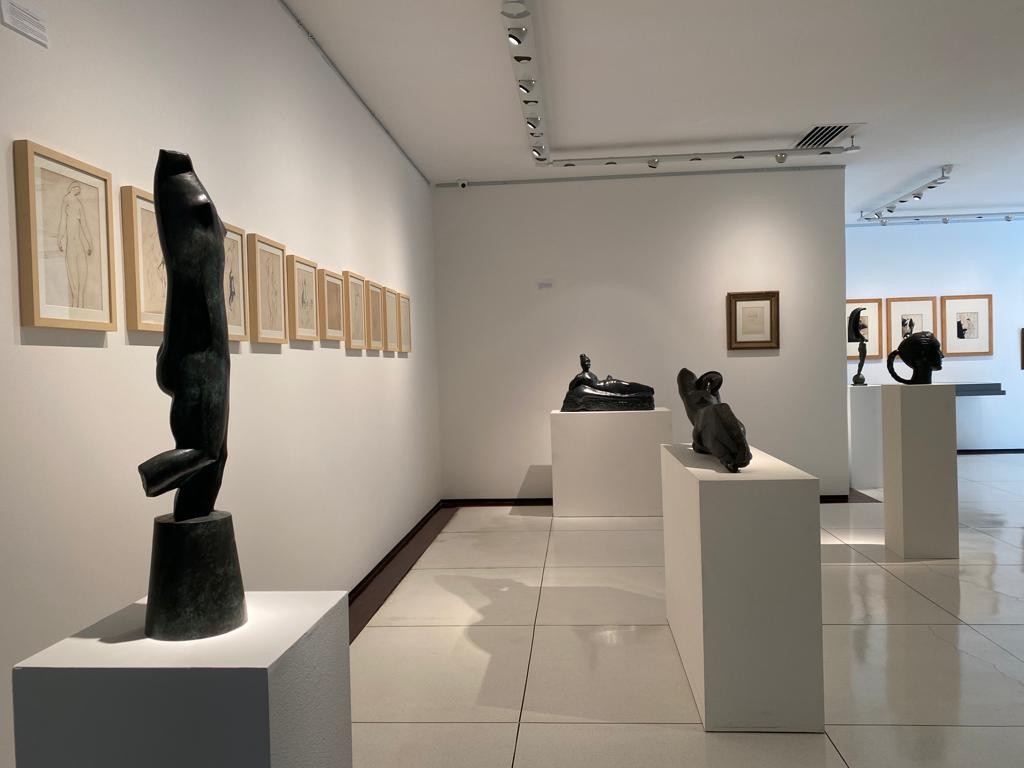 Obras de Victor Brecheret são foco de exposição realizada na Galeria Multiarte, em Fortaleza  (Foto: Multiarte e Pinakotheke / Divulgação)