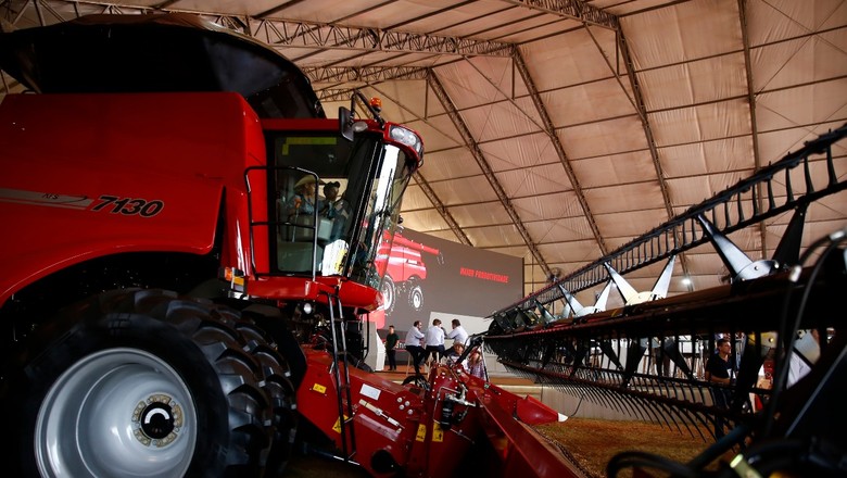 agrishow-maquinas-agricolas-brad-crews-presidente-case (Foto: Joel Silva/Ed.Globo)