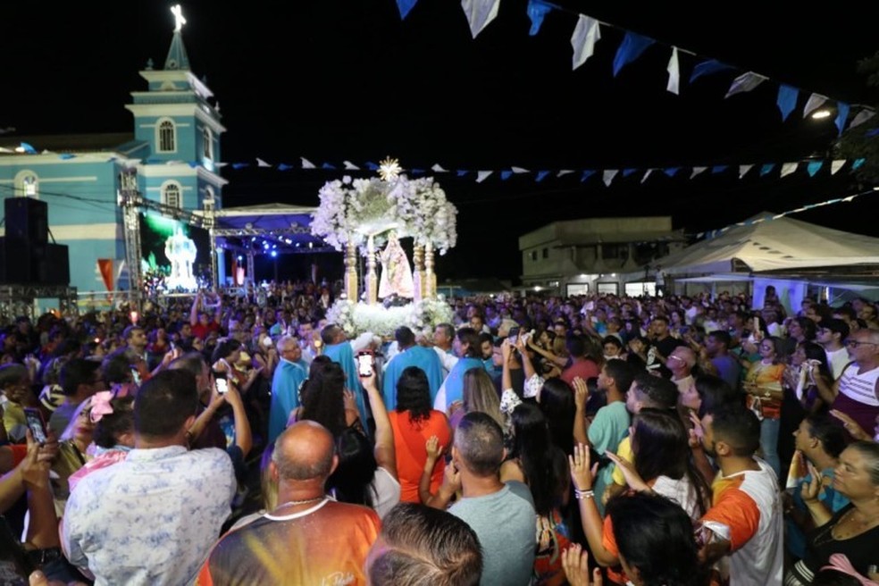Festa de Nossa Senhora da Penha é tradicional em São João da Barra — Foto: Prefeitura de São João da Barra
