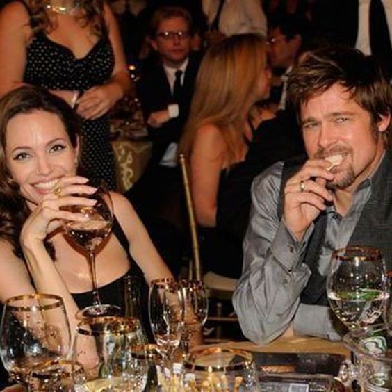 Brad Pitt e Angelia Jolie (Foto: Reprodução)
