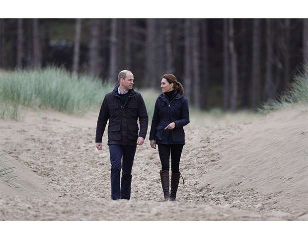 Kate Middleton e o Príncipe William (Foto: Instagram)