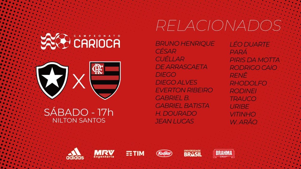 CONFIRMADO! Bruno Henrique vai para o clássico!