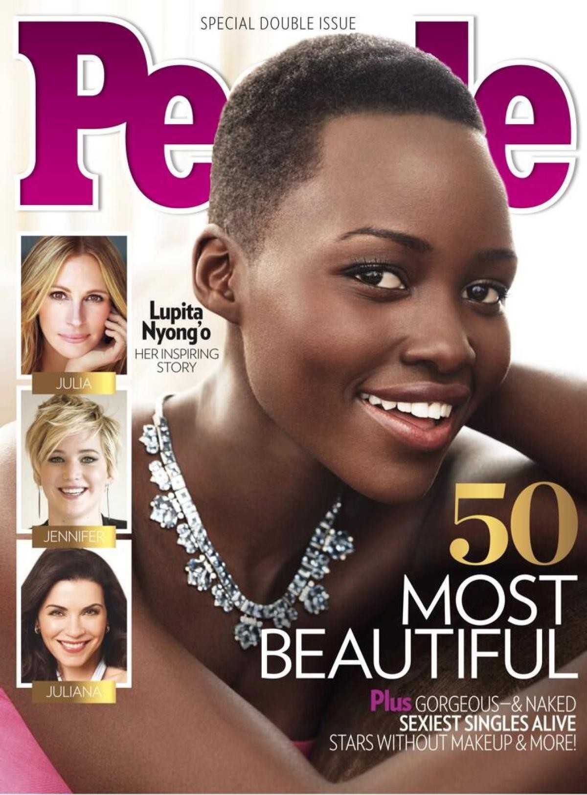 Lupita Nyong O Eleita A Mulher Mais Bonita Do Mundo Pela Revista People Quem Quem News