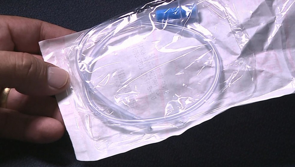 Cadeirantes reutilizam sondas e relatam casos de infecÃ§Ã£o apÃ³s material nÃ£o ser distribuÃ­do no AC â Foto: Ronaldo Oliveira/EPTV