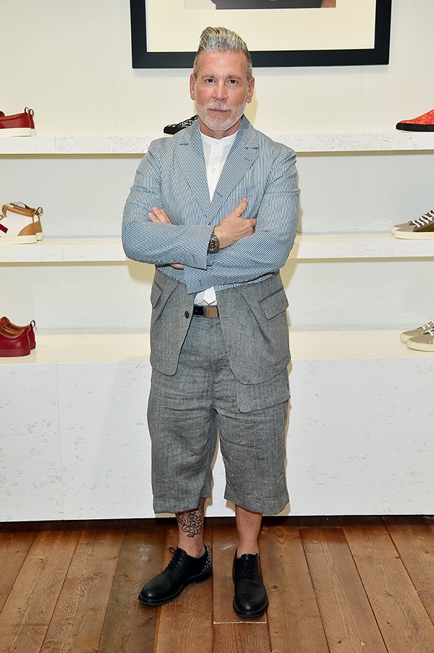 MILAN, ITALY - JUNE 19:  Nick Wooster attended the Bally Men's Spring Summer 2017 Presentation, on June 19, 2016 in Milan, Italy.  (Photo by Stefania D'Alessandro/Getty Images for BALLY) (Foto: Getty Images for BALLY)