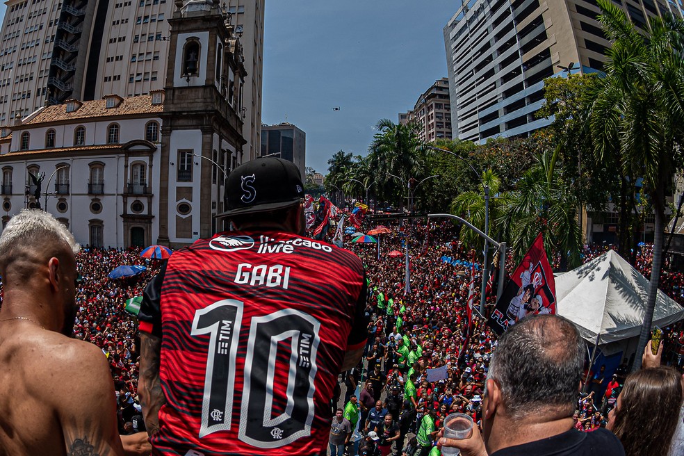 Gabigol é o novo camisa 10 do Flamengo — Foto: Paula Reis/Flamengo
