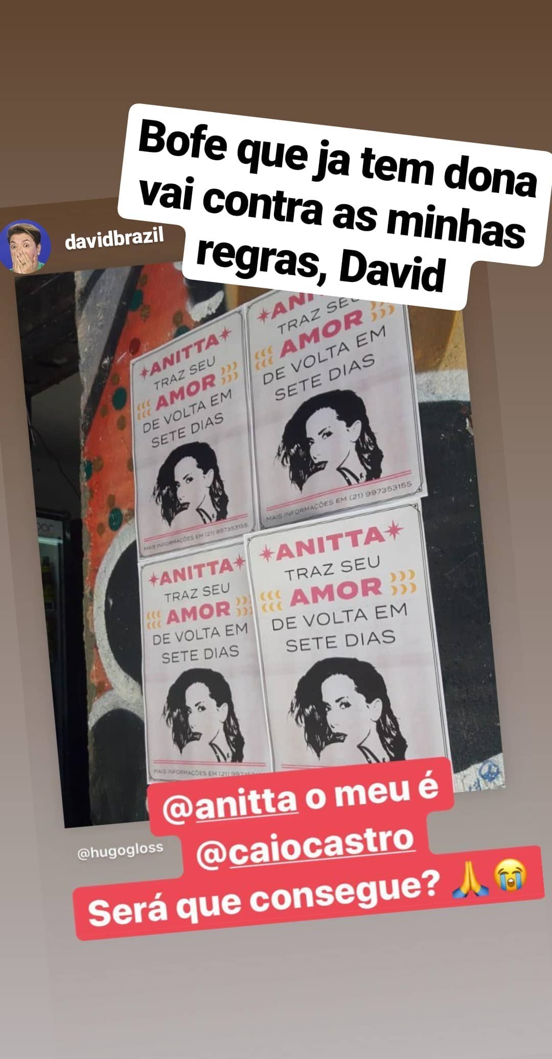 Post de Anitta (Foto: Globo/Fábio Rocha)