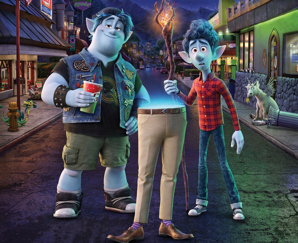 Cena da animação 'Dois irmãos' — Foto: Divulgação/Pixar