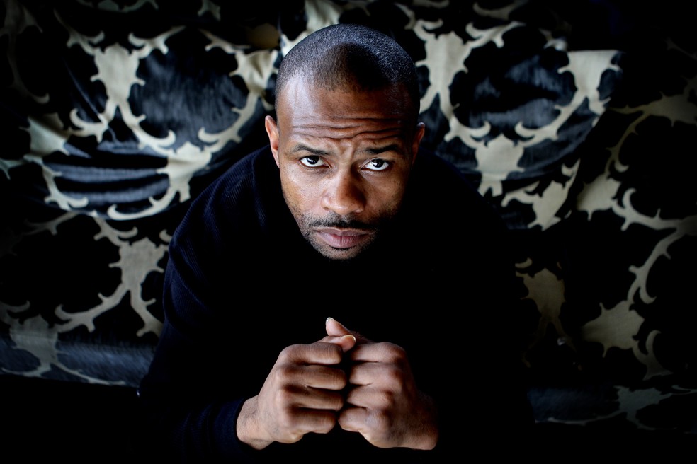 Roy Jones Jr., rival de Tyson, já atuou em filmes e tem álbuns de rap gravados — Foto: Gregg Porteous/Newspix/Getty Images