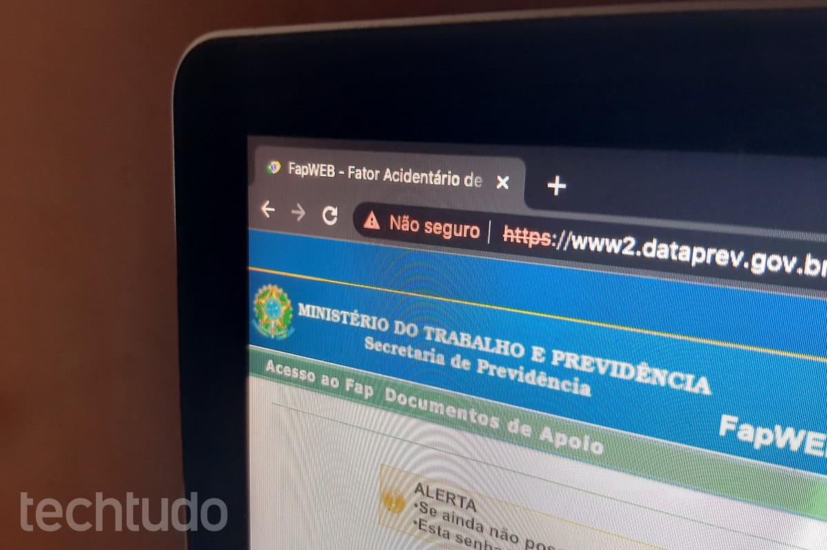 Como consultar FAP 2022 pela Internet