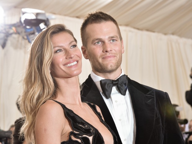 Gisele e Tom são casados desde 2009 e têm dois filhos, Vivian e Lake Brady (Foto: Getty Images)