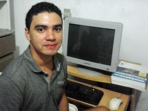 Jefferson Verissimo da Silva estuda para o Enem com o Geekie Games (Foto: Arquivo pessoal)