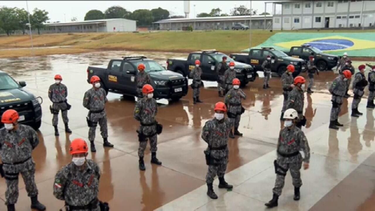 Bombeiros da Força Nacional reforçam trabalho em Mato Grosso