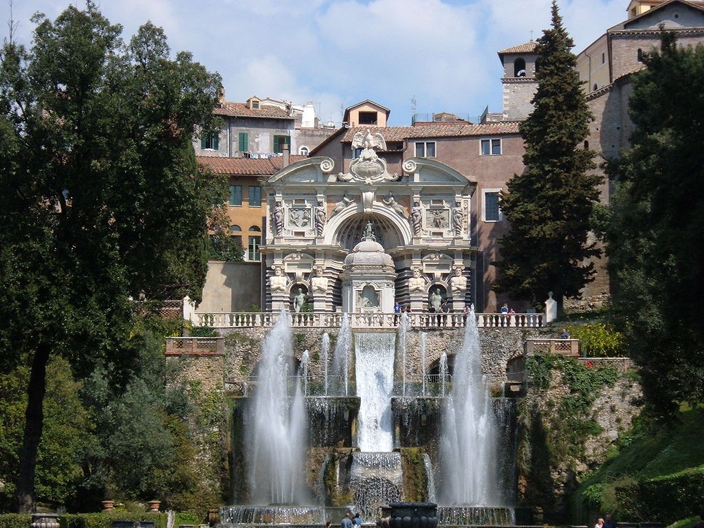 Villa d’Este - Tivoli, Itália (Foto: Wikimedia Commons / Creative Commons)