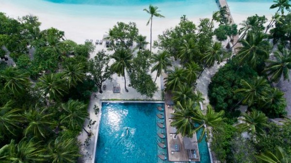 A cantora Madonna levou os filhos para curtir um resort na República das Maldivas com diária de mais de 16  mil reais (Foto: Divulgação)