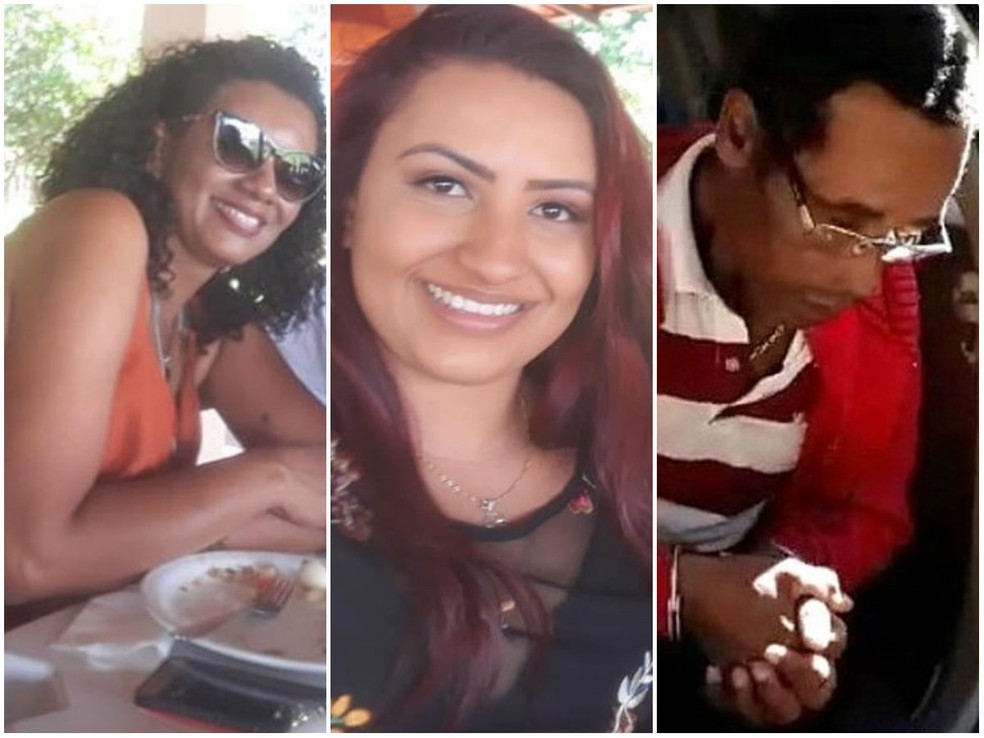 Jaciane, Larissa e Genivaldo foram presos suspeitos de matar o policial Elias Matias Ribeiro em Araraquara — Foto: Reprodução/Facebook e ACidadeON/Araraquara