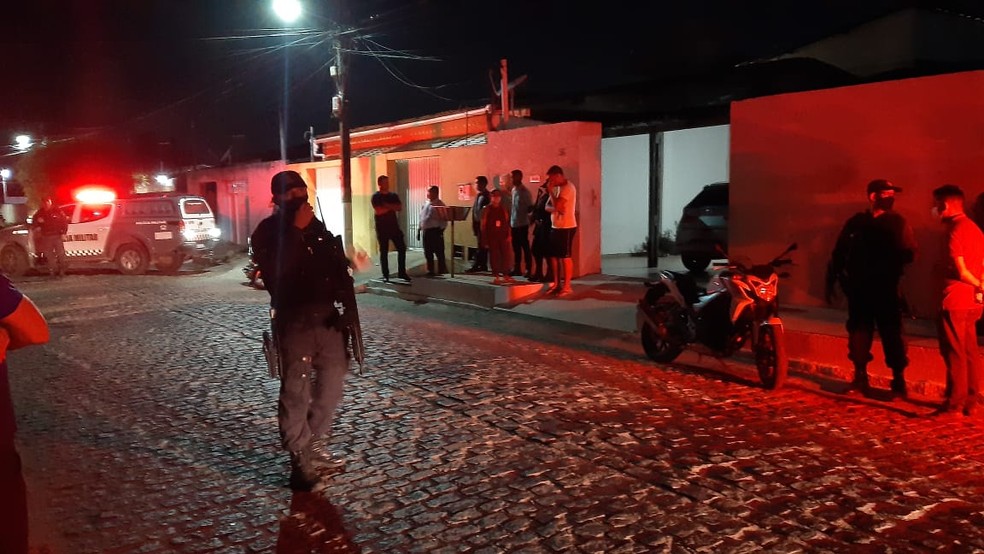 Crime aconteceu nesta quinta na Zona Norte de Natal — Foto: Sérgio Henrique Santos/Inter TV Cabugi