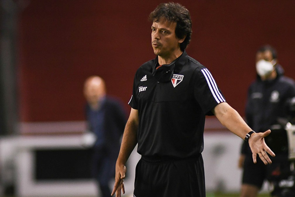 Fernando Diniz, técnico do São Paulo — Foto: Staff Images / CONMEBOL