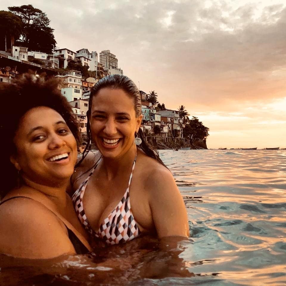 Marina Íris e Monica Benício (Foto: Reprodução/Instagram)