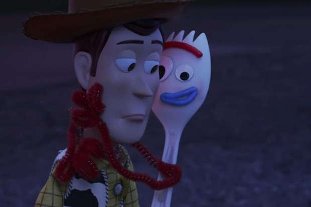 Cena do trailer de Toy Story 4 (Foto: reprodução)