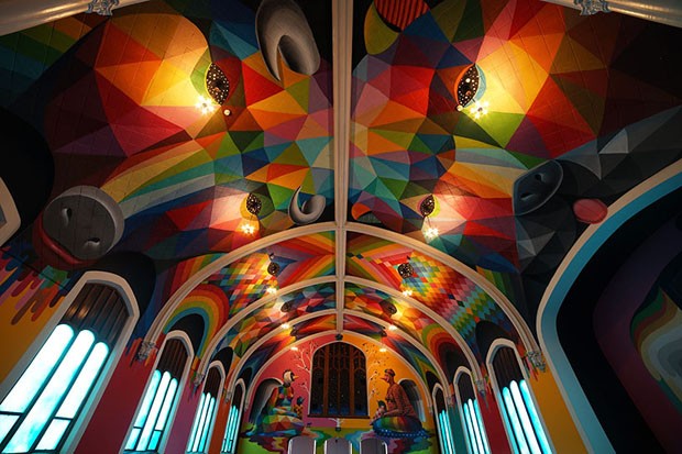 Igreja nos Estados Unidos surpreende com cores e maconha (Foto: Divulgação)