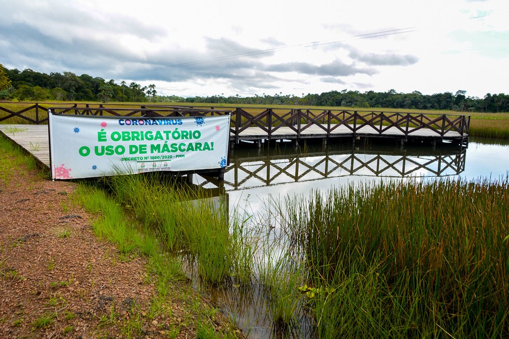 Mirante no Bioparque da Amazônia — Foto: PMM/Divulgação