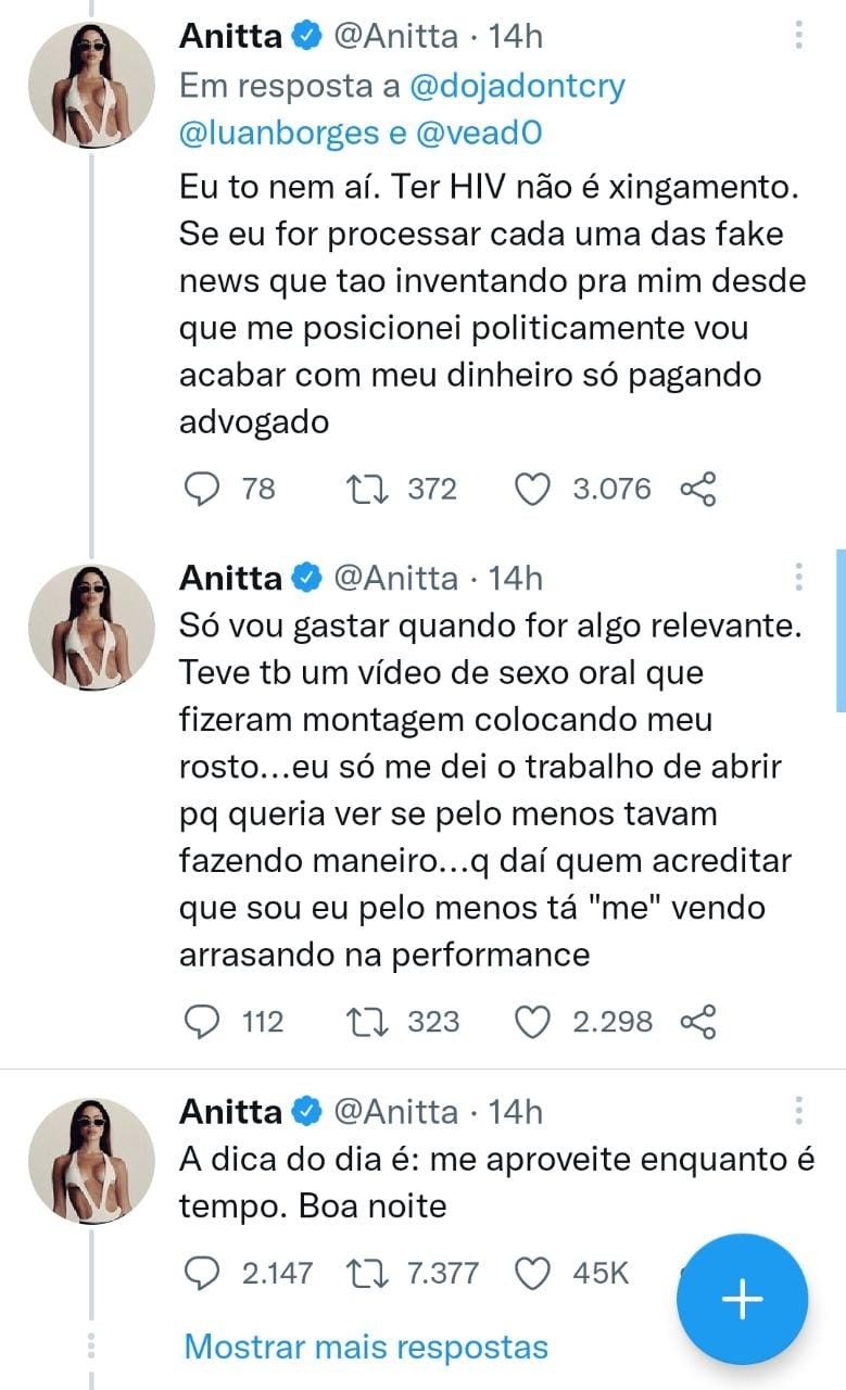 Anitta (Foto: Instagram)