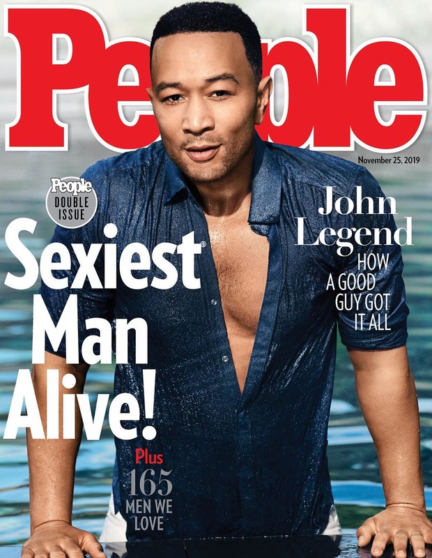 John Legend é eleito o homem mais sexy de 2019 pela People (Foto: Divulgação/People)