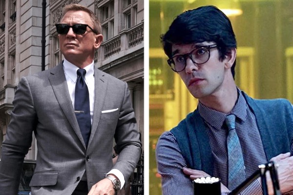 Os atores Daniel Craig e Ben Whishaw no filme 007 - Sem Tempo para Morrer (2021) (Foto: Reprodução)